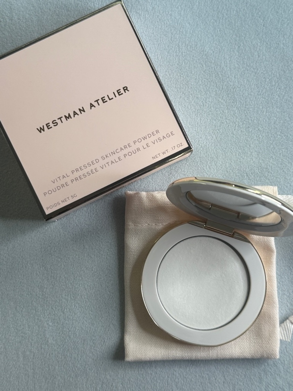 🏷️ WESTMAN ATELIER | VITAL PRESSED SKINCARE BLURRING TALC-FREE SETTING POWDER